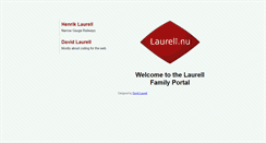 Desktop Screenshot of 78n18.laurell.nu