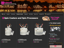 Tablet Screenshot of images.laurell.com